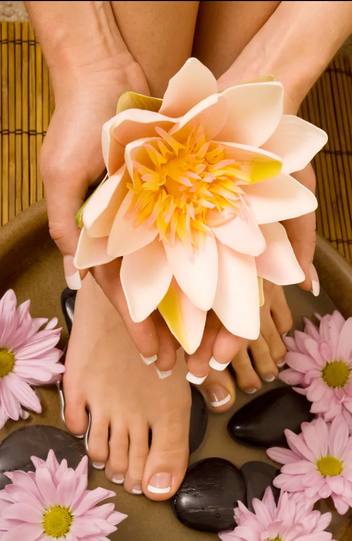 Spa pedicure chairs at Nails R Us in Morganton, NC